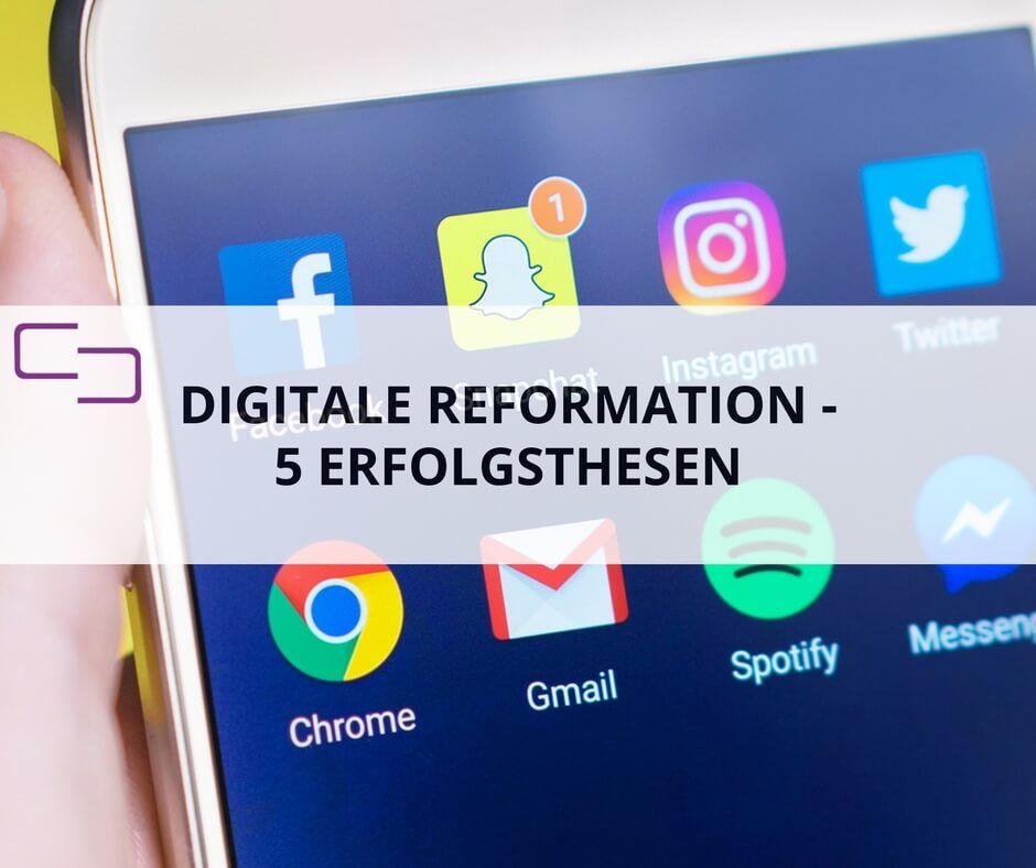 5 Erfolgsthesen für die digitale Reformation #digiform - KEEN COMMUNICATION 5 Erfolgsthesen für die digitale Reformation #digiform - KEEN COMMUNICATION