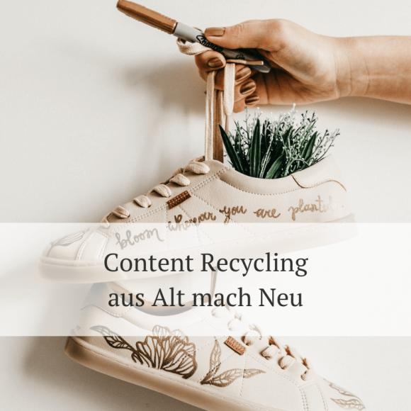 Content Recycling - So geht's! Content Recycling - So geht's!