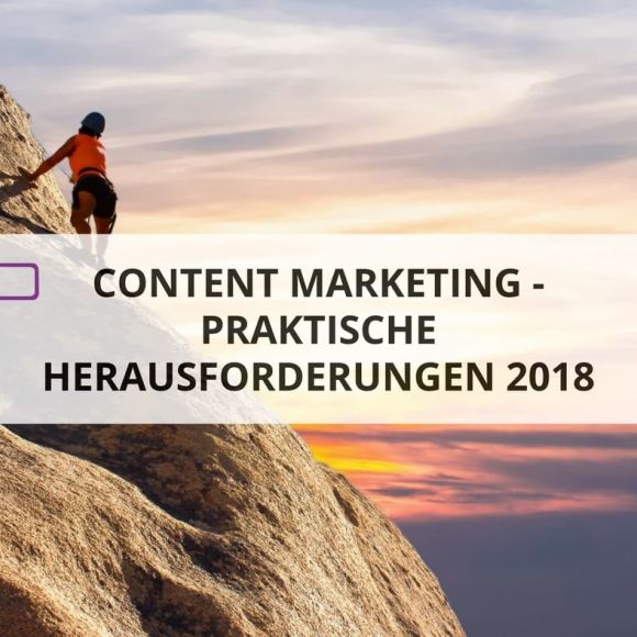 Herausforderungen in der Content Marketing Praxis Herausforderungen in der Content Marketing Praxis